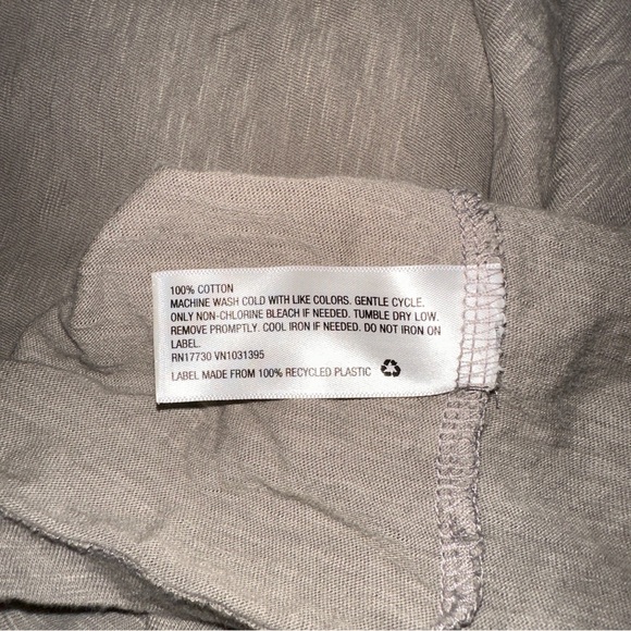 Universal Thread | Scoop Neck Thick Strap Cotton Tank Top Heather Gray Brown - Picture 7 of 11